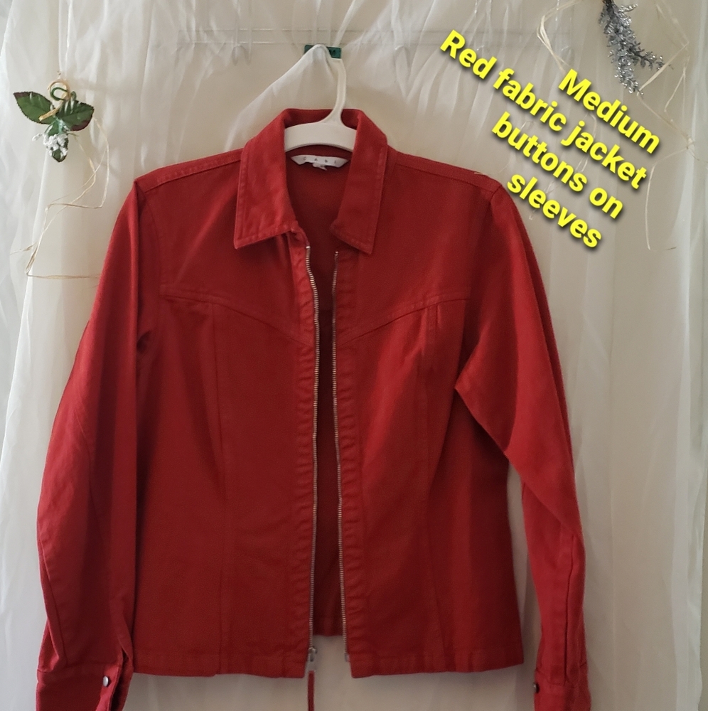 Red Jean style jacket